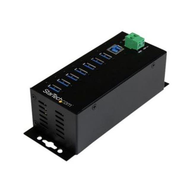 7-Port Industrial USB 3.0 Hub with External Power Adapter - ESD & 350W Surge Protection 7-Port Industrial USB 3.0 Hub with External Power Adapter - ESD & 350W Surge Protection